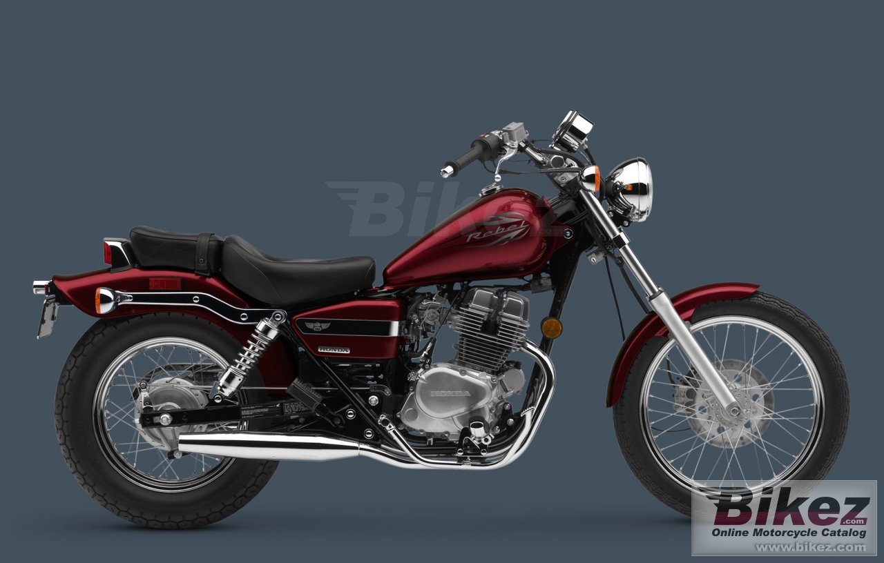 Big Honda rebel picture and wallpaper from Bikez.com